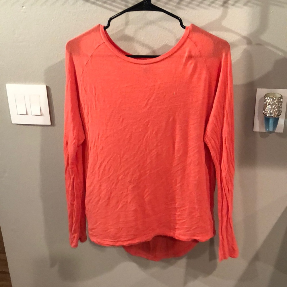 Coral long sleeve